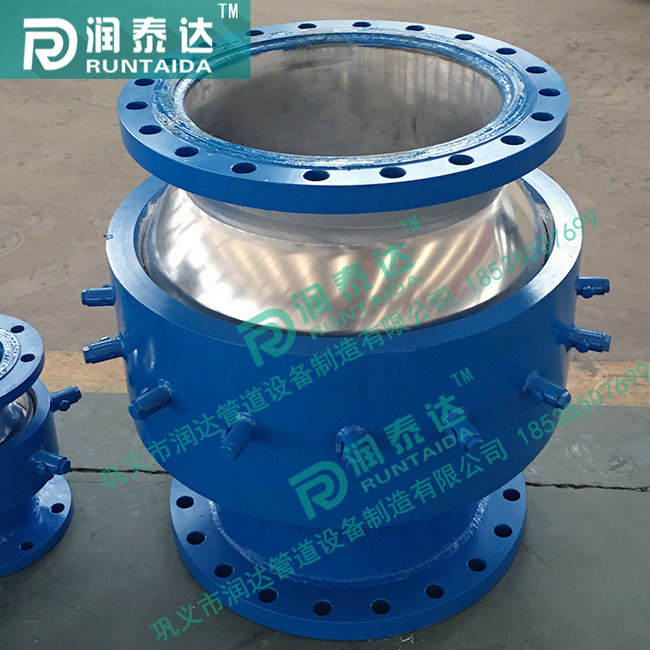 三維球形補償器，注填式球形補償器，球形補償器安裝